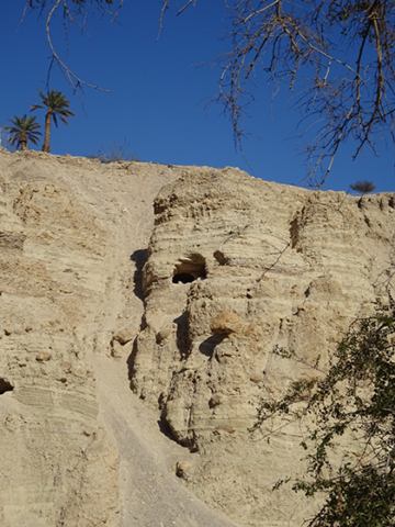 David en Saul in de grotten van En Gedi (1 Samuel 24)